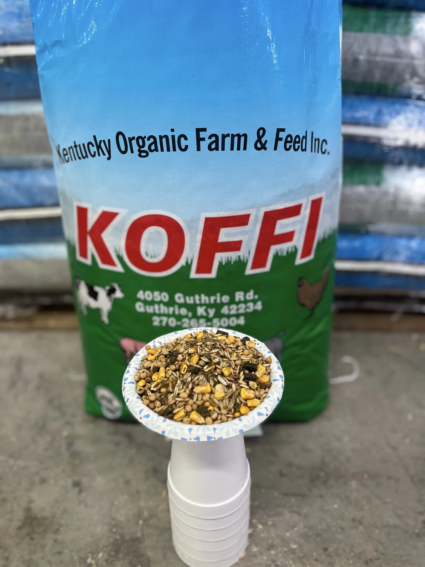 Organic Calf Starter (18%) (2,000lb Tote) (Code 215)