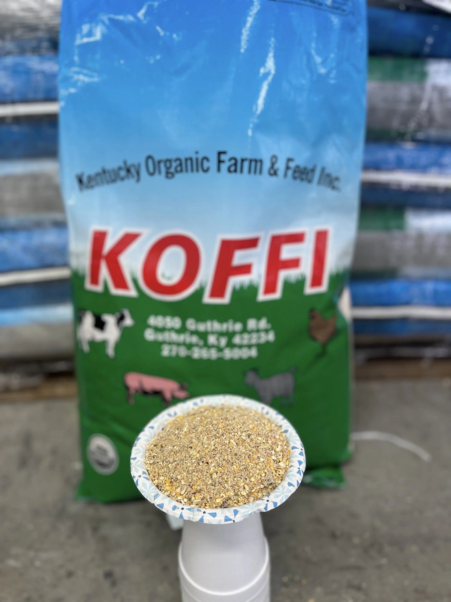 Organic Turkey Grower (22%) (2,000lb Tote) (Code 263)
