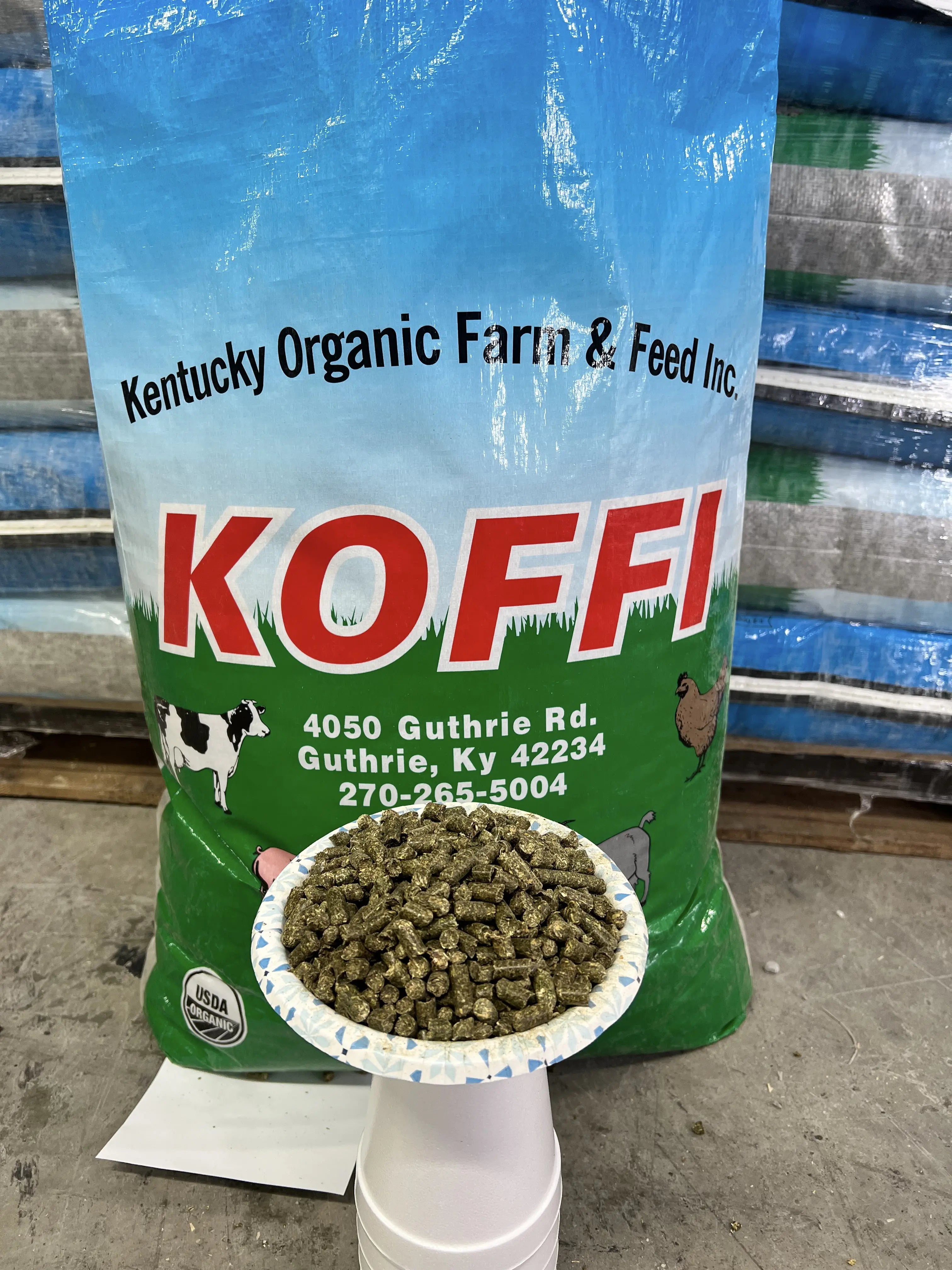 Organic Alfalfa Pellets (50lb Bag) (Code 1) – Kentucky Organic Farm and ...