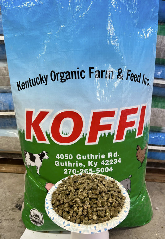 Organic Alfalfa Pellets (2,000lb Tote) (Code 1)