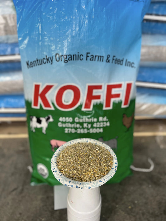 Organic Soy PR Free Chicken Layer (16%) (2,000lb Tote) (Code 242)