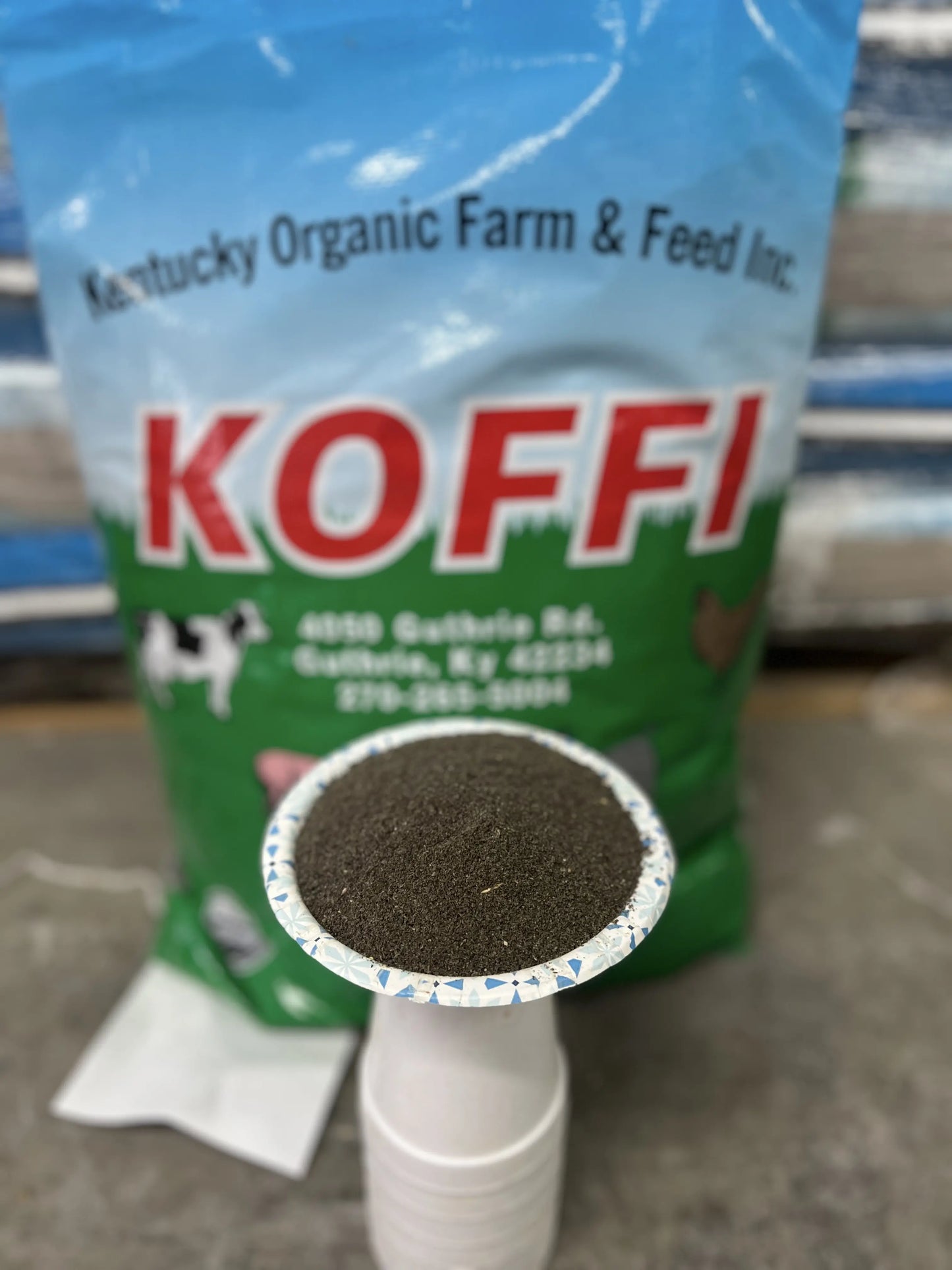 Organic Sunflower Meal (2,000lb Tote) (Code 9)