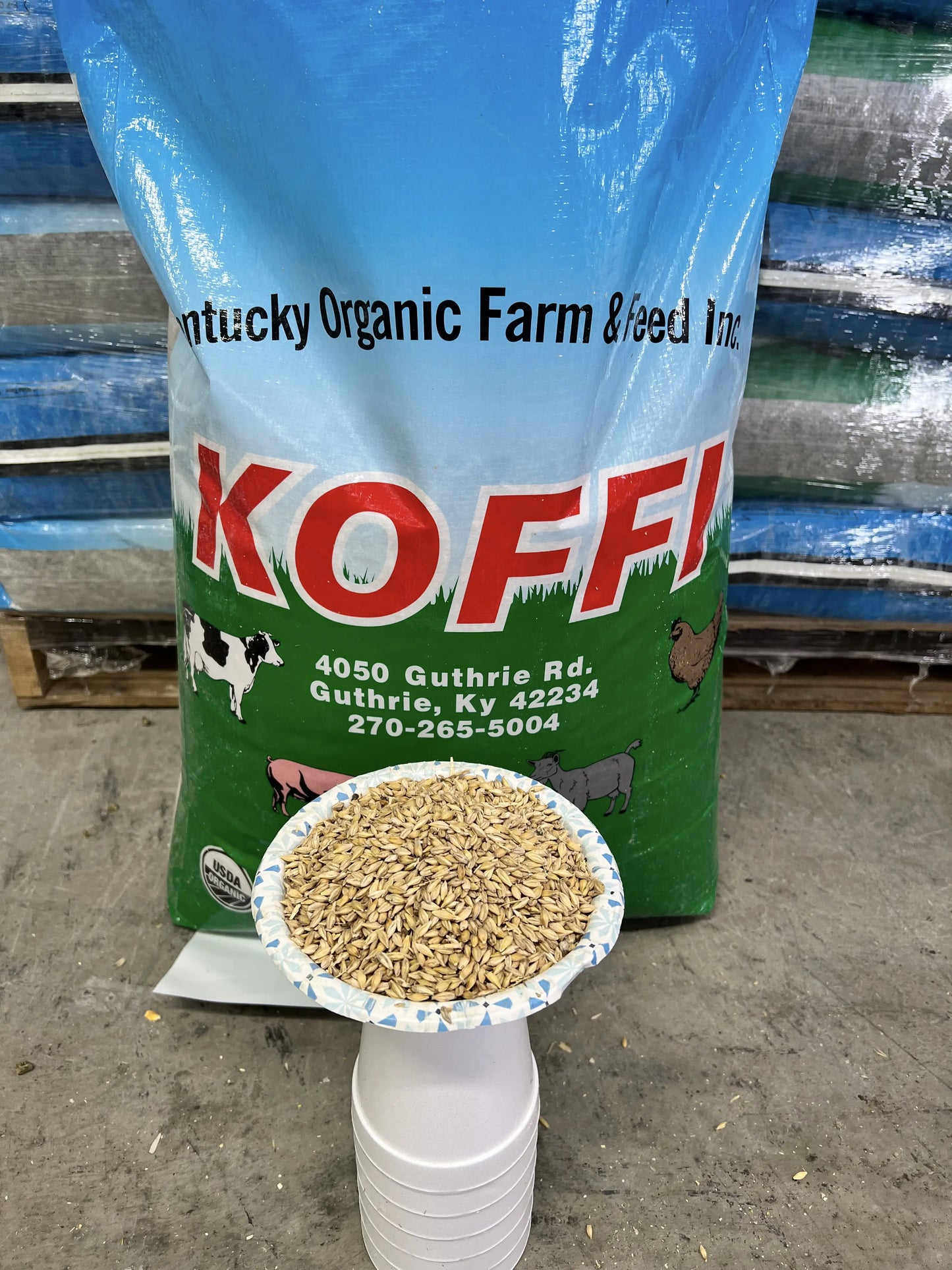 Organic Barley (2,000lb Tote) (Code 2)