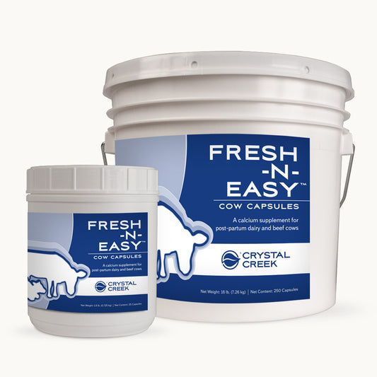 Crystal Creek® Fresh-N-Easy™ Cow Capsules (25 Capsules)