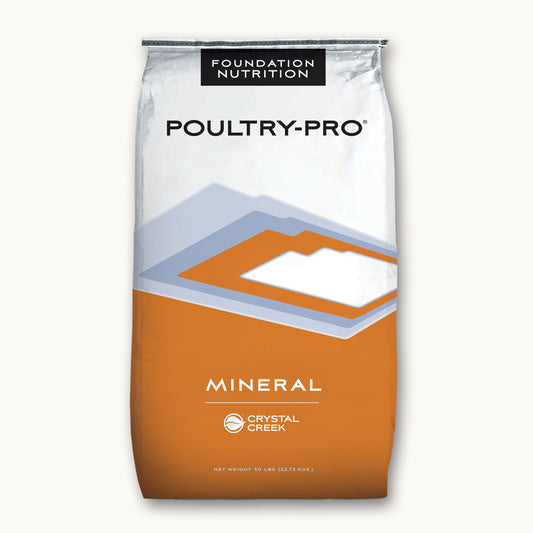 Crystal Creek® Poultry-Pro® Mineral Plus (50lb Bag)
