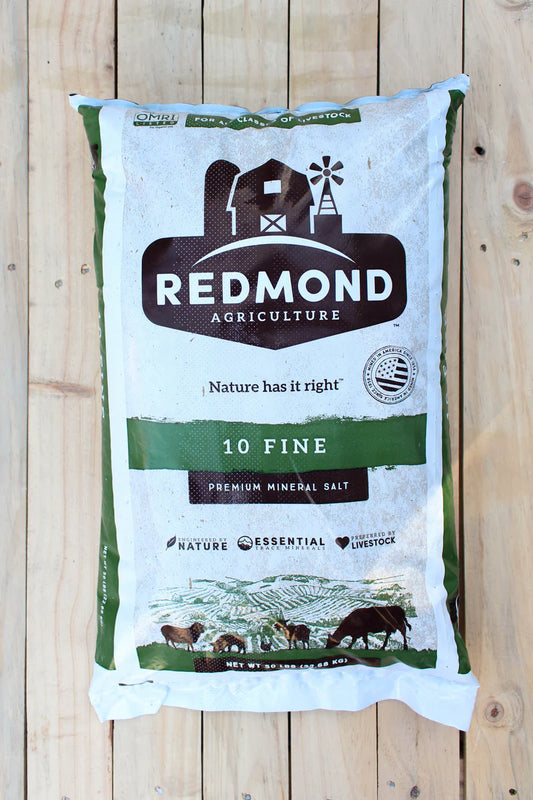 Redmond Salt (10 Fine) (50lb Bag)