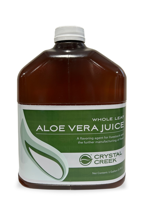 Crystal Creek® Whole Leaf Aloe Vera Juice (1 Gallon)