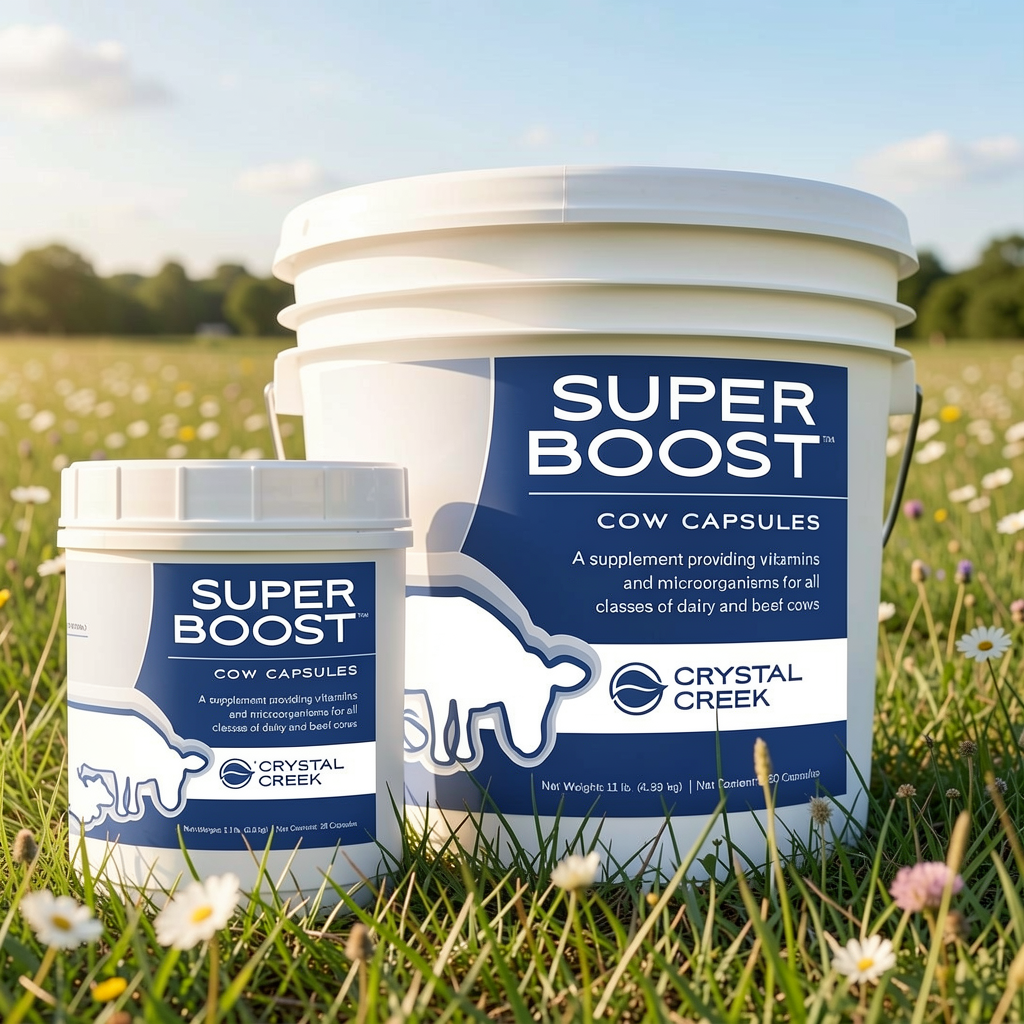 Crystal Creek® Super Boost™ Cow Capsules (250 Count)