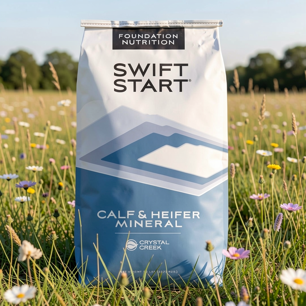 Crystal Creek® Swift Start® Calf & Heifer Mineral (50lb Bag) (Code 21)